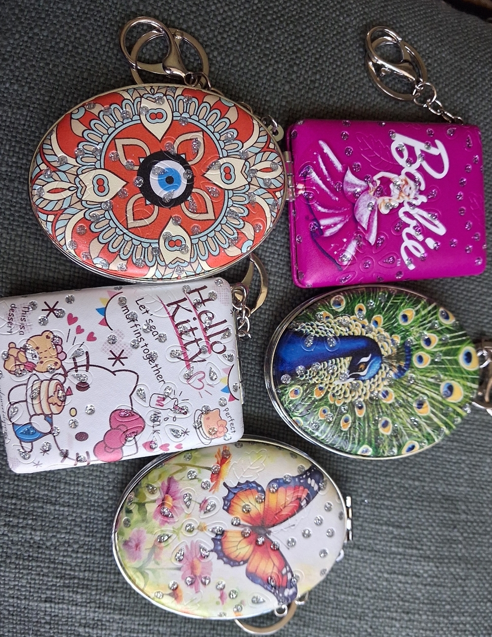 Mirror With Keychain